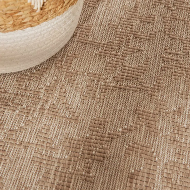 Dubbelzijdig Buitenkleed Kona - Beige/Wit
