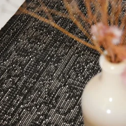 Dubbelzijdig Buitenkleed Kona - Zwart/Wit