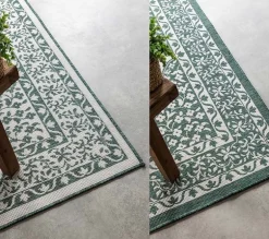 Dubbelzijdig Buitenkleed Meekly - Groen