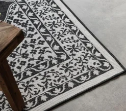 Dubbelzijdig Buitenkleed Meekly - Zwart
