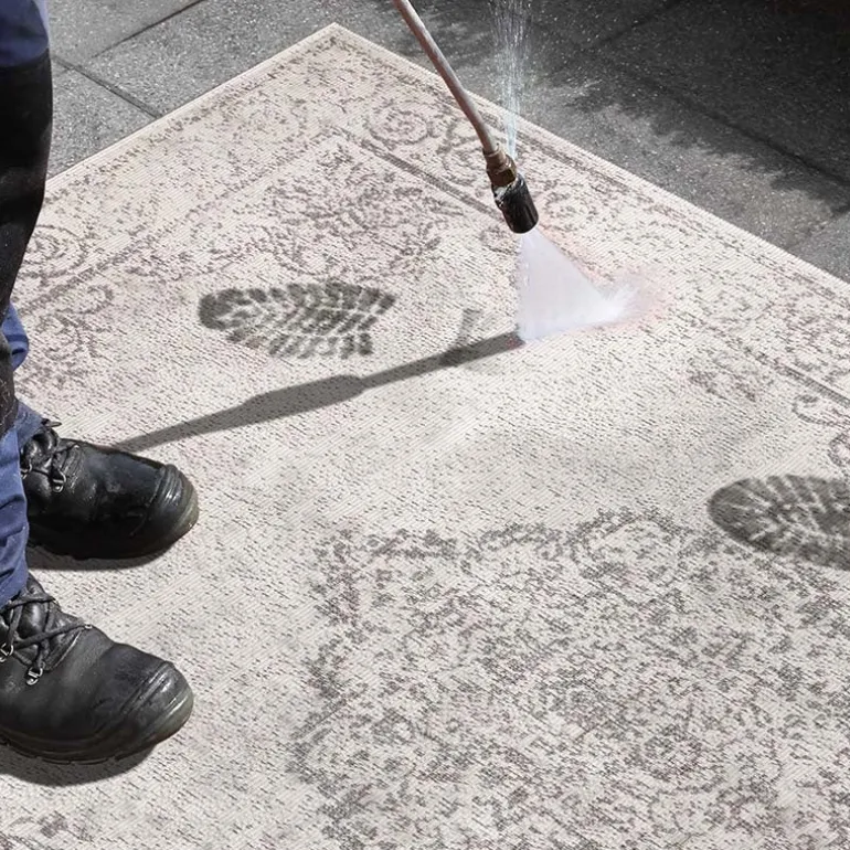 Dubbelzijdig Buitenkleed Triomphe - Grijs/Crème