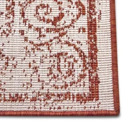 Dubbelzijdig Buitenkleed Triomphe - Terra/Crème