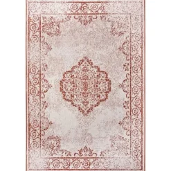 Dubbelzijdig Buitenkleed Triomphe - Terra/Crème