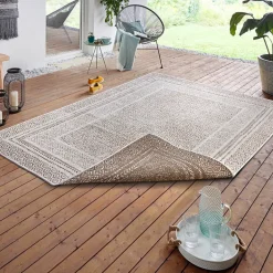 Dubbelzijdig Buitenkleed Victoria - Bruin