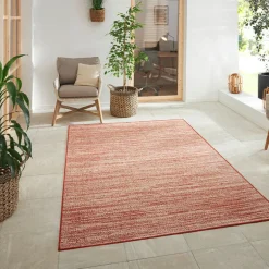 Dubbelzijdig vloerkleed Mélange - Terra