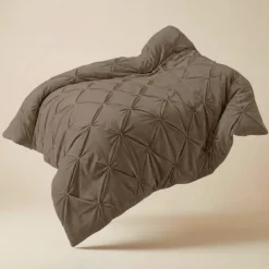 Easy Dekbed Diamond Pintuck - Taupe