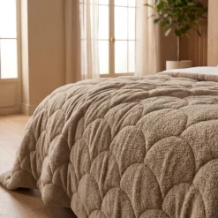 Easy Dekbed Teddy - Beige