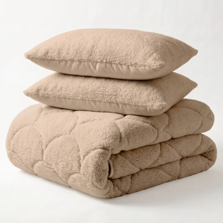 Easy Dekbed Teddy - Beige