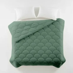Easy Dekbed Teddy - Groen