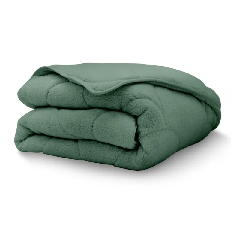 Easy Dekbed Teddy - Groen