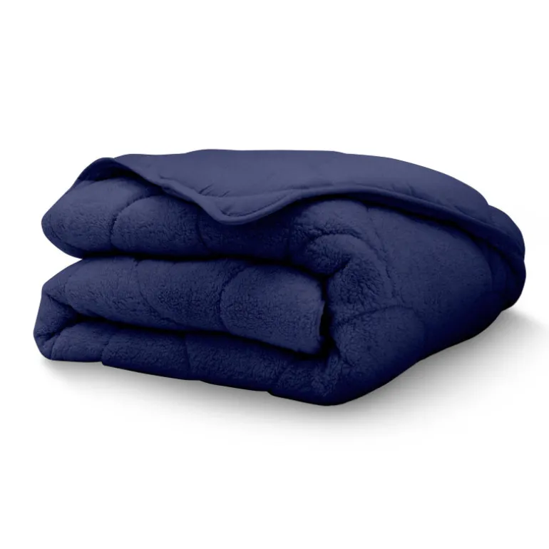 Easy Dekbed Teddy - Navy