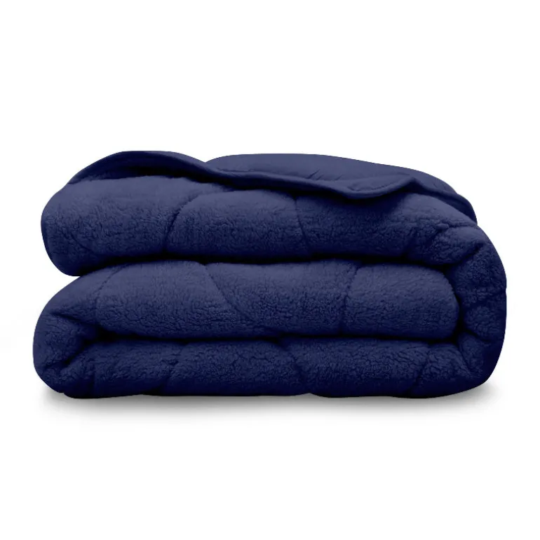 Easy Dekbed Teddy - Navy