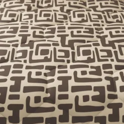Easy Dekbed Zonder Overtrek - Abstract - Bruin