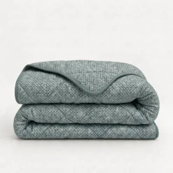 Easy Dekbed Zonder Overtrek Denim - Groen