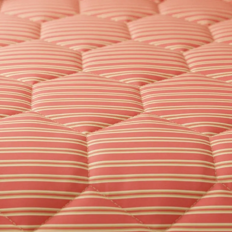 Easy Dekbed Zonder Overtrek - Double Stripe - Roze