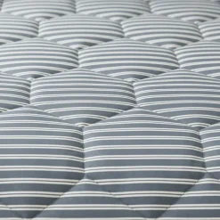 Easy Dekbed Zonder Overtrek - Double Stripe - Blauw
