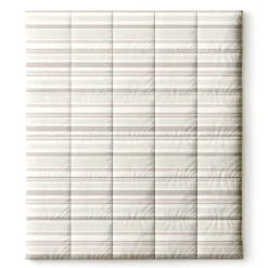 Easy Dekbed Zonder Overtrek - Horizontal Lines - Beige