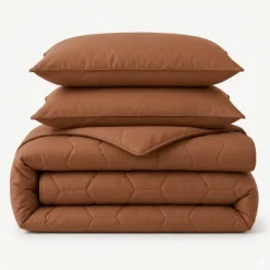Easy Dekbed Zonder Overtrek - Mocha Mousse