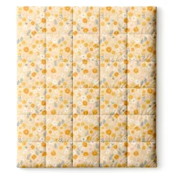 Easy Dekbed Zonder Overtrek - Orange Flower Field