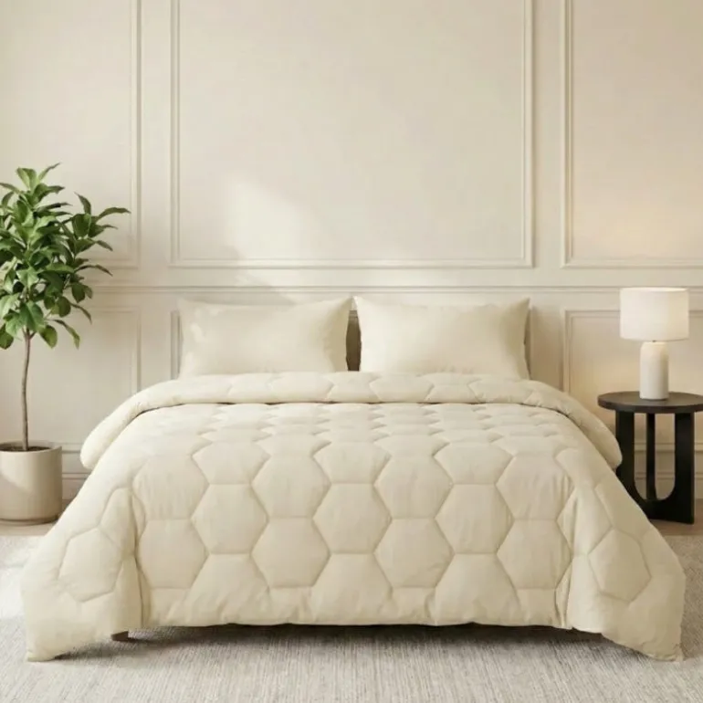 Easy Dekbed Zonder Overtrek - Off White