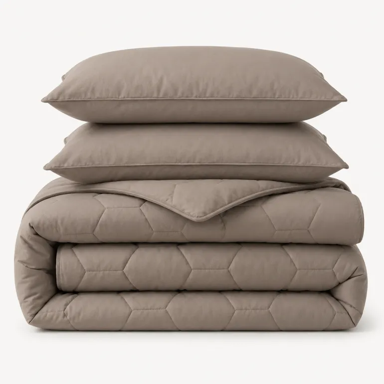 Easy Dekbed Zonder Overtrek - Taupe
