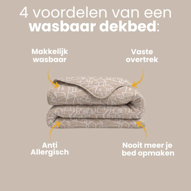 Easy Dekbed Zonder Overtrek - Village
