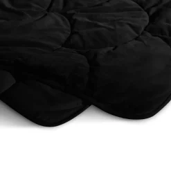 Easy Dekbed Zonder Overtrek - Velvet - Zwart