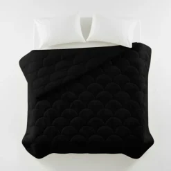 Easy Dekbed Zonder Overtrek - Velvet - Zwart