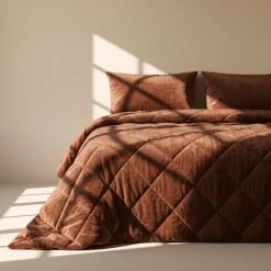 Easy Dekbed Zonder Overtrek - Velvet - Mocha Mousse
