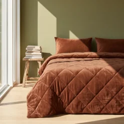 Easy Dekbed Zonder Overtrek - Velvet - Mocha Mousse