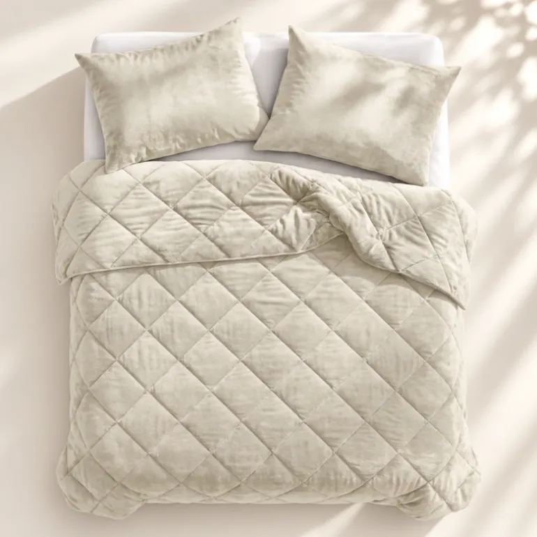 Easy Dekbed Zonder Overtrek - Velvet - Creme