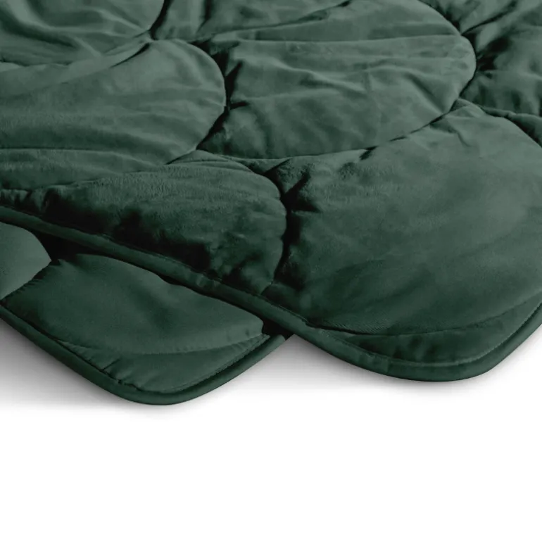 Easy Dekbed Zonder Overtrek - Velvet - Donkergroen