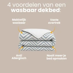Easy Dekbed Zonder Overtrek - Wavey