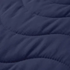 Easy Dekbed Zonder Overtrek Wave Uni - Navy