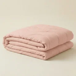 Easy Dekbed Zonder Overtrek Wave Uni - Roze