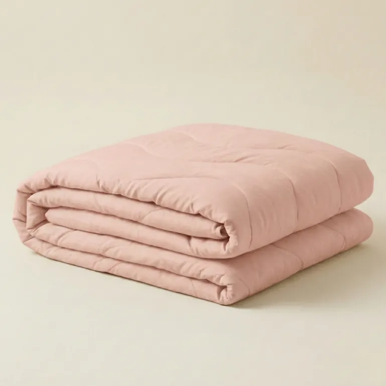 Easy Dekbed Zonder Overtrek Wave Uni - Roze