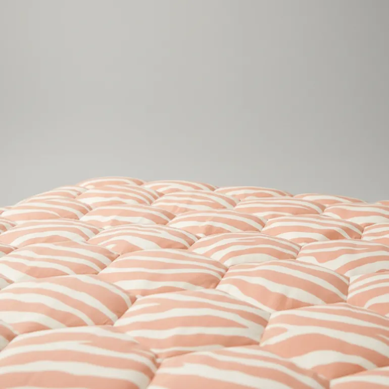 Easy Dekbed Zonder Overtrek - Zebra - Roze