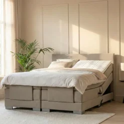 Elektrische Boxspring Julia - Beige