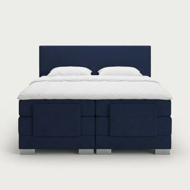 Elektrische Boxspring Julia - Navy