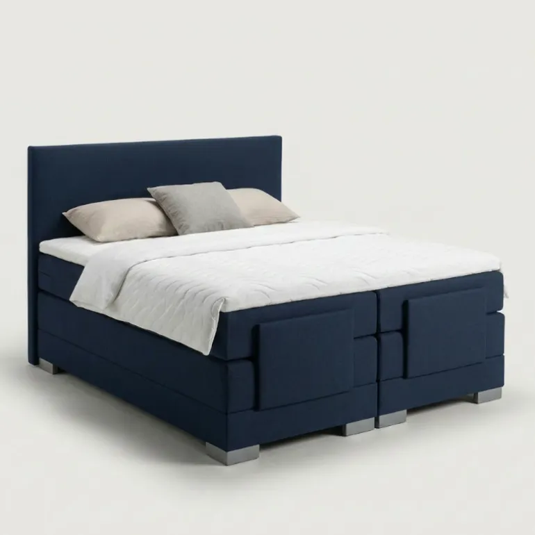 Elektrische Boxspring Julia - Navy