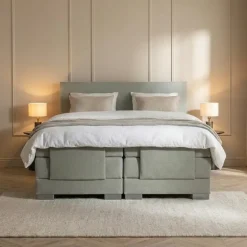 Elektrische Boxspring Julia - Groen