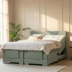 Elektrische Boxspring Julia - Groen