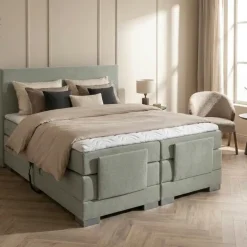 Elektrische Boxspring Julia - Groen