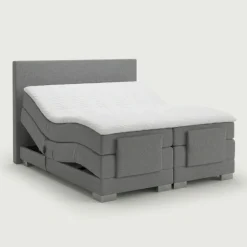 Elektrische Boxspring Julia - Grijs