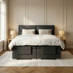 Elektrische Boxspring Julia - Antraciet