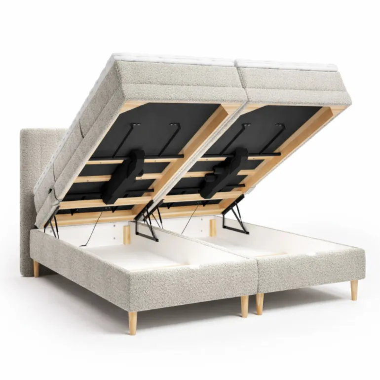 Elektrische Boxspring met Opbergruimte Savoy