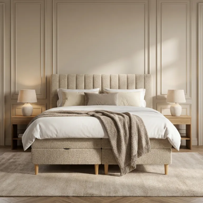 Elektrische Boxspring met Opbergruimte Savoy