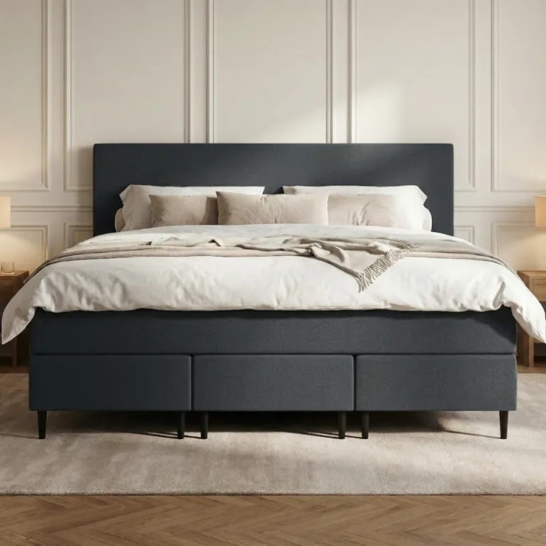 Familiebed Comfort - Antraciet