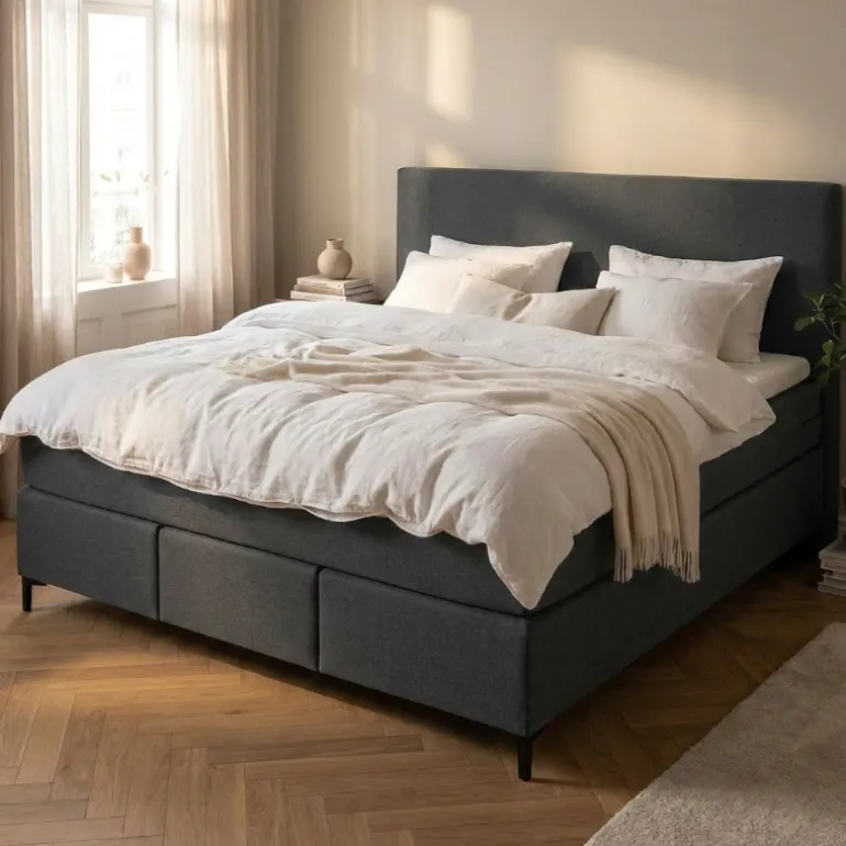Familiebed Comfort - Antraciet