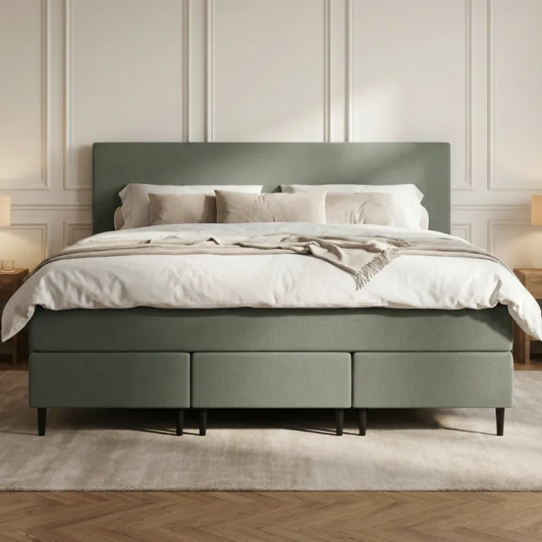 Familiebed Comfort - Groen